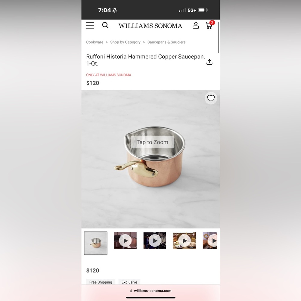 Ruffoni pot